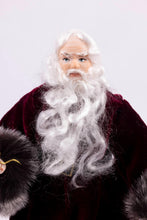 Load image into Gallery viewer, Dollhouse Miniature ~ Father Christmas Doll by Fern Vasi
