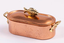 Load image into Gallery viewer, Dollhouse Miniature ~ Bodo Hennig Copper and Brass Fish Pot
