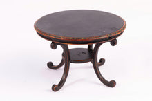 Load image into Gallery viewer, Dollhouse Miniature ~ Hand Painted Rooster Cabinet with Matching Table &amp; Chairs
