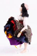 Load image into Gallery viewer, Dollhouse Miniature ~ Gypsy Doll Couple - Man and Woman by Fern Vasi

