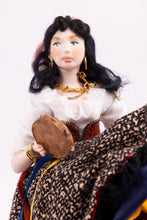 Load image into Gallery viewer, Dollhouse Miniature ~ Gypsy Doll Couple - Man and Woman by Fern Vasi
