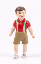 Load image into Gallery viewer, Dollhouse Miniature ~ Susan Scogin Concord Resin Boy Doll Standing
