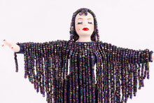 Load image into Gallery viewer, Dollhouse Miniature ~ Art Deco 1930&#39;s Inspired Female Dressed Doll by Fern Vasi
