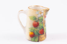 Load image into Gallery viewer, Dollhouse Miniature ~ English RM Strawberry Porcelain Pitcher
