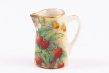 Load image into Gallery viewer, Dollhouse Miniature ~ English RM Strawberry Porcelain Pitcher
