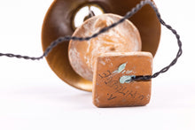 Load image into Gallery viewer, Dollhouse Miniature ~ Ray Whitledge Table Lamp - Terracotta with Black Shade
