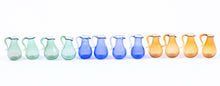 Load image into Gallery viewer, Dollhouse Miniature ~ Vintage Blown Glass Amber/Brown Pitcher
