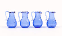 Load image into Gallery viewer, Dollhouse Miniature ~ Vintage Blown Glass Amber/Brown Pitcher

