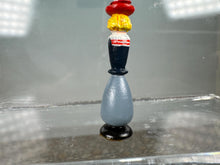 Load image into Gallery viewer, Dollhouse Miniature ~  Vintage 1986 IGMA Artisan Karen Markland Handmade Hand Painted Colonial Candle Stick
