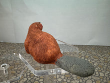 Load image into Gallery viewer, Dollhouse Miniature ~ Vintage 1991 Karen Phillips Handmade Beaver
