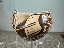 Load image into Gallery viewer, Dollhouse Miniature ~ Artisan Signed Southwestern Large Handmade Hand Painted Pottery Planter
