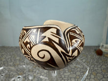 Load image into Gallery viewer, Dollhouse Miniature ~ Artisan Signed Southwestern Large Handmade Hand Painted Pottery Planter
