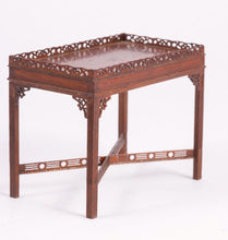 Load image into Gallery viewer, Dollhouse Miniature ~ Gerald Crawford Chippendale Cocktail Table - From Lee Lefkowitz Estate
