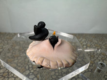 Load image into Gallery viewer, Dollhouse Miniature ~  Vintage Artisan Handmade Black Bird Pie
