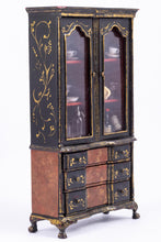 Load image into Gallery viewer, Dollhouse Miniature ~ Decorated Hutch with Bar Glassware &amp; More by Krinnie - Ursula Sauerberg
