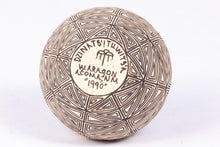 Load image into Gallery viewer, Dollhouse Miniature ~ Wanda Aragon Native American Large Painted Pottery Pot
