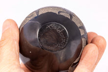 Load image into Gallery viewer, Dollhouse Miniature ~ Gloria Garcia Goldenrod - Native American Carved Pottery Pot with Antelope
