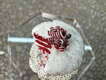 Load image into Gallery viewer, Dollhouse Miniature ~ Artisan Handmade 3 Layer Red Velvet Cake
