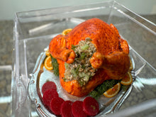Load image into Gallery viewer, Dollhouse Miniature ~ Artisan Handmade Thanksgiving Stuffed Turkey
