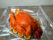 Load image into Gallery viewer, Dollhouse Miniature ~ Artisan Handmade Thanksgiving Stuffed Turkey
