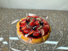 Load image into Gallery viewer, Dollhouse Miniature ~ Artisan Handmade Fruit Tart
