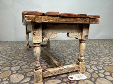 Load image into Gallery viewer, Dollhouse Miniature ~ Artisan Laura Crain Signed Handmade Hand Painted Distressed Table
