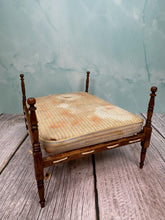 Load image into Gallery viewer, Dollhouse Miniature ~ Artisan Handmade Halloween / Horror Blood Covered Matress On Handmade Bed
