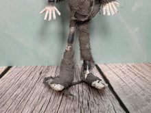 Load image into Gallery viewer, Dollhouse Miniature ~ Artisan Handmade Halloween Skeleton Mummy Doll
