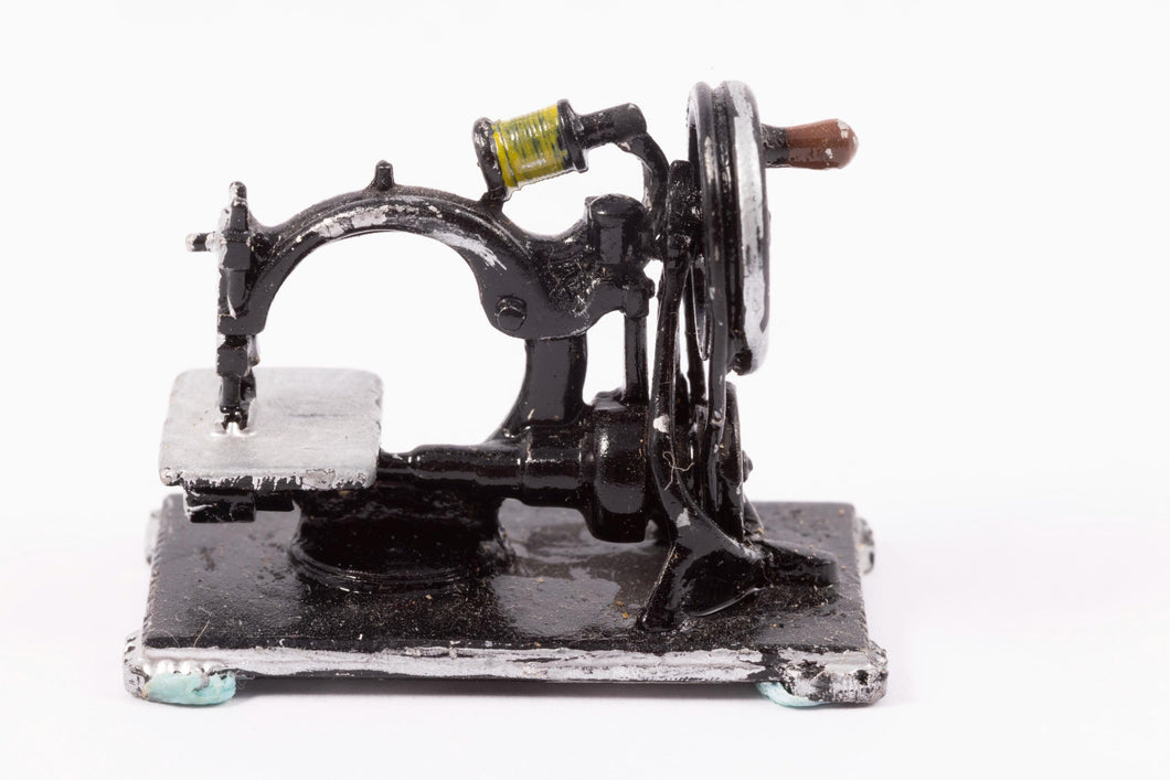 Dollhouse Miniature ~ Table Top Vintage Sewing Machine - Johnston Estate