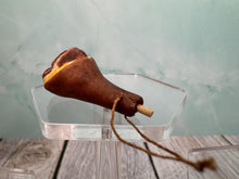Load image into Gallery viewer, Dollhouse Miniature ~ Artisan Handmade Pork Leg On String Butcher Shop
