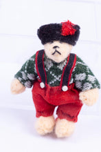 Load image into Gallery viewer, Dollhouse Miniature ~ Adorable Christmas Russian Teddy Bear - Ursula Sauerberg Estate
