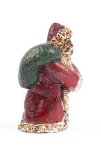 Load image into Gallery viewer, Dollhouse Miniature ~ Hand Painted Metal Father Christmas, Only 1&quot; Tall  - Ursula Sauerberg Estate
