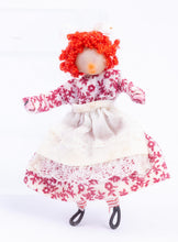 Load image into Gallery viewer, Dollhouse Miniature ~ Handmade Raggedy Ann &amp; Andy Dolls - Ursula Sauerberg Estate
