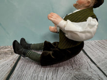 Load image into Gallery viewer, Dollhouse Miniature ~ Artisan Handmade Porcelain Artist Painter Male / Man Doll Posable OOAK
