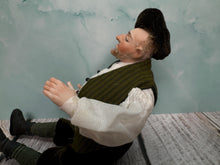 Load image into Gallery viewer, Dollhouse Miniature ~ Artisan Handmade Porcelain Artist Painter Male / Man Doll Posable OOAK
