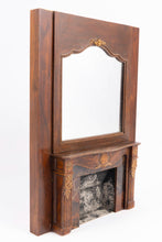 Load image into Gallery viewer, Dollhouse Miniature ~ Handmade 3 Piece Lawbre Fireplace &amp; 2 Bookshelves
