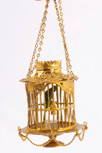 Load image into Gallery viewer, Dollhouse Miniature ~ German Erhard &amp; Sohne Ormolu Birdcage
