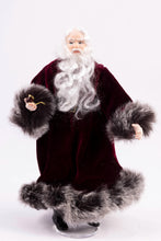 Load image into Gallery viewer, Dollhouse Miniature ~ Father Christmas Doll by Fern Vasi
