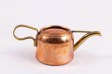 Load image into Gallery viewer, Dollhouse Miniature ~ Copper Watering Can with Brass Handle
