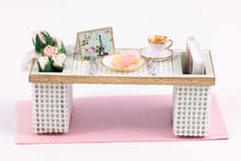 Load image into Gallery viewer, Dollhouse Miniature ~ Decorated Bed Tray
