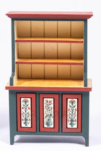 Load image into Gallery viewer, Dollhouse Miniature ~ 5 Pc. Hand Painted Kitchen Set by Susan Penny, &#39;94
