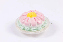 Load image into Gallery viewer, Dollhouse Miniature ~ Handmade Cake with Pink Flower
