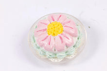 Load image into Gallery viewer, Dollhouse Miniature ~ Handmade Cake with Pink Flower
