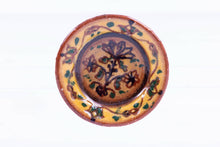 Load image into Gallery viewer, Dollhouse Miniature ~ IGMA Jane Graber Redware Sgraffito Plate with Flower
