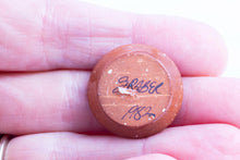 Load image into Gallery viewer, Dollhouse Miniature ~ IGMA Jane Graber Redware Sgraffito Plate with Flower
