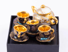 Load image into Gallery viewer, Dollhouse Miniature ~ English Porcelain Tea Set - RM
