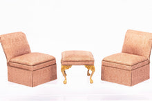 Load image into Gallery viewer, Dollhouse Miniature ~ Four Piece Living Room Set - Elegant
