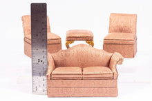 Load image into Gallery viewer, Dollhouse Miniature ~ Four Piece Living Room Set - Elegant
