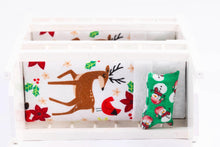 Load image into Gallery viewer, Dollhouse Miniature ~ Christmas Elf Bunk Bed - Dressed
