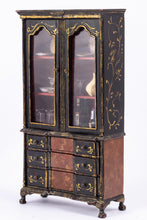 Load image into Gallery viewer, Dollhouse Miniature ~ Decorated Hutch with Bar Glassware &amp; More by Krinnie - Ursula Sauerberg
